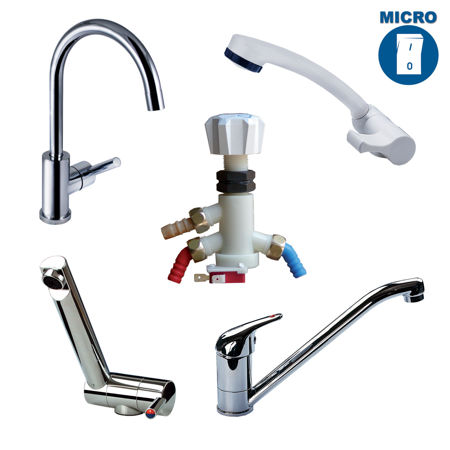 Immagine per la categoria Rubinetti e miscelatori con micro-interruttore